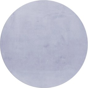 Kusový koberec Pouffy 5100 Silver kruh, 160x160 (priemer) kruh, šedá, obývacia izba, Ayyildiz
