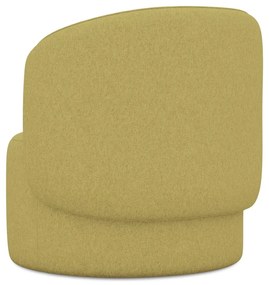 Kreslo v horčicovej farbe Ipo – Makamii