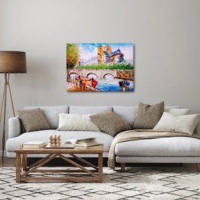 Obraz - Olejomaľba mesta (70x50 cm)