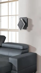 LED nástenné svietidlo Onyx čierne