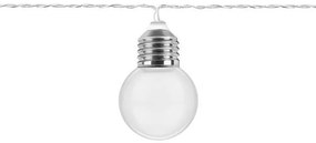 ISO LED svetelný reťaz, žiarovky teplá biela 20ks, 8623