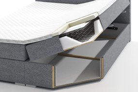 MANŽELSKÁ POSTEĽ CLAUDIA 140x200 BAROKOVÉ NOHY