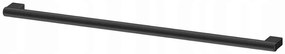 Cersanit Larga, skrinkové úchytky 35cm 2ks, čierna, S599-0141