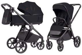 Detský kočík 2v1 CARRELLO Omega Plus CRL-6540/1 Cosmo Black