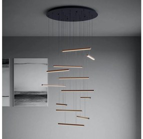 Eglo 390351 - LED Stmievateľný luster na lanku LINDOZA 12xLED/8,4W/230V 3000K
