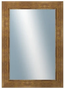 DANTIK - Zrkadlo v rámu, rozmer s rámom 50x70 cm z lišty TRITON široký (2952)