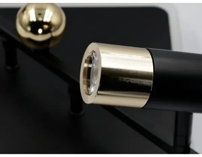 LED Stmievateľné stropné svietidlo LED/70W/230V 3000-6500K čierna + diaľkové ovládanie