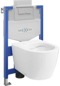 Mexen Fenix XS-U, podomietkový modul a závesné WC Carmen, biela, 6853388XX00