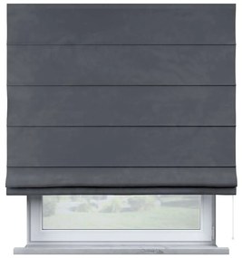 Sivá rímska roleta 170x100 cm Posh Velvet - Yellow Tipi