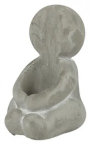 Sada 2 kameninových svietnikov IDEAS 4 SEASONS, ružová