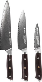 Elmich Základní sada damaškových nožů 3 ks
