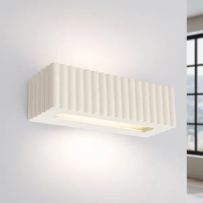 Sollux SL.1886 - Nástenné svietidlo RIGATA 1xE27/15W/230V keramika/krémová