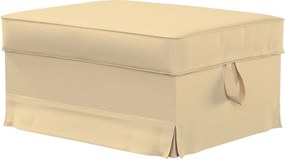 Poťah na podnožku Ektorp Bromma farba produktu béžová látka lesklá, zapletaná