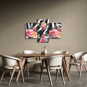 Obraz rozkvitnutých ruží (90x60 cm)