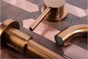 REA-B4600 - Umývadlová batéria LUNGO pre podomietkovú inštaláciu, kartáčovaná meď