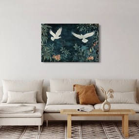Obraz - Dve holubice (90x60 cm)