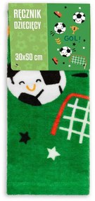 DETSKÝ FROTÉ UTERÁK FOOTBALL 30X50 CM VZOROVANÁ