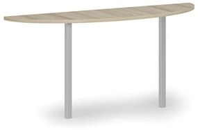 Prístavba pre kancelárske pracovné stoly PRIMO, 1600 mm, dub prírodný