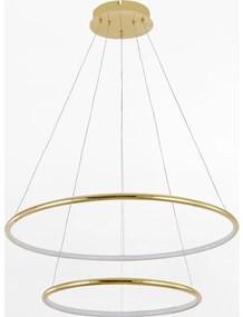 Zuma Line PL201004B-2GD - LED Luster na lanku MARSEILLE LED/40W/230V zlatá