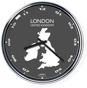 Kancelárske nástenné hodiny: Londýn,  Výber farieb Svetlé