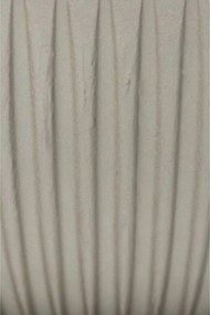 Okrasná miska PLANA, sklolaminát, priemer 34 cm, sivá