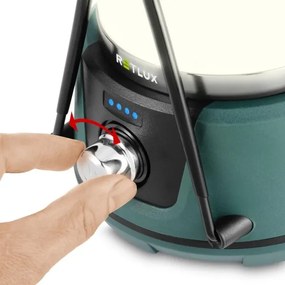 Retlux - LED Stmievateľná prenosná lampa s funkciou powerbanky LED/3W/4400 mAh IPX2