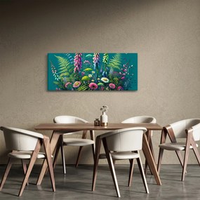 Obraz - Lúčne kvety (120x50 cm)