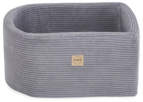 Mini ihrisko (+ bazén a 100 loptičiek), šedé, prémiový menčester