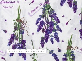 Biante Dekoračný záves PML-084 Lavender 145x210 cm