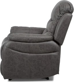 Polohovacie kreslo sivé TV-4086 GREY