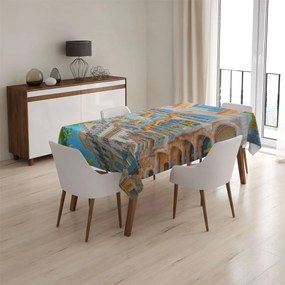Sablio Obrus Barcelona Gaudi Casa Batllo 2 - 130x130 cm