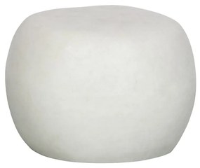 Biely okrúhly konferenčný stolík ø 50 cm Pebble – vtwonen