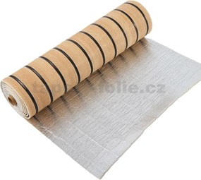 Samolepiace panely na stenu TPL0000007, cena za kus, rozmer 270 cm x 48,5 cm, lamely hnedé, IMPOL TRADE