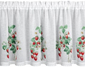 KRÁTKA ZÁCLONA NA PÁSKE KSENIA 150X60 CM VIACFAREBNÁ