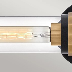 Hinkley HK-ELLISON2-BK-HB -Kúpeľňové svietidlo ELLISON 2xE27/40W/230V IP44 zlatá