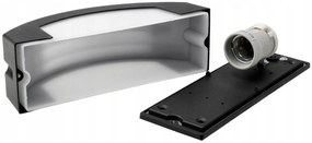 BERGE Vonkajšie nástenné LED svietidlo E27 fasádne