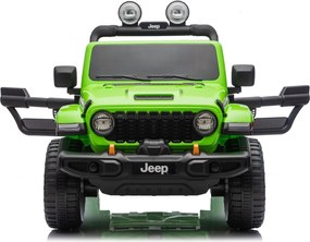 LEAN CARS Batéria pre vozidlá Jeep Rubicon 4x4 DK-JWR556 4x200W 24V zelená