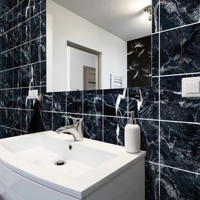 Súprava samolepiek na kachličky 24 ks 15x15 cm Marble Tiles Florencia - Ambiance