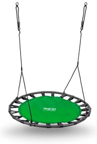 Neo-Sport Hojdačka Bocianie hniezdo SWINGO XXL 120 cm zelená