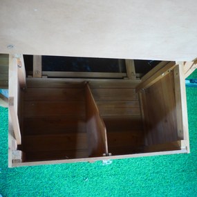 Drevený kurník KENNIVA SUE 2080 x 820 x 1030 mm