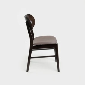 Jedálenská stolička NERGU tmavohnedá 711909