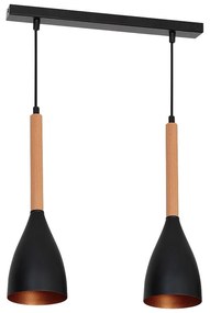 Luster na lanku MUZA 2xE27/60W/230V