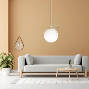 Toolight Toolight, závesné svietidlo 1xG9 APP1577-5C, zlatá lesklá, OSW-04901