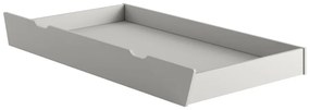 Sivá zásuvka pod detskú posteľ 90x200 cm Swing – Pinio