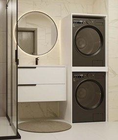 Stojan na práčku a sušičku POLA biely