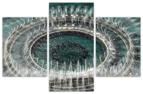 Obraz fontány (90x60 cm)