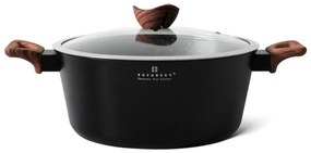 Dizajnová 8-dielna sada hrncov čierno-hnedá