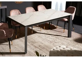 Rozkladací jedálenský stôl 41453 180/240 x 95cm White Ceramik  - Komfort-nábytok