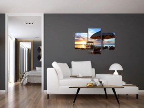 Obraz - Západ slnka na Mauríciu (90x60 cm)