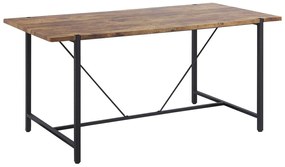 Jedálenský stôl Sarajane (tmavé drevo) (pre 6 osôb). Vlastná spoľahlivá doprava až k Vám domov. 1075783